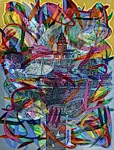 ENGİN KORKMAZ tarafından 2021 yılında 80x60 cm ölçülerinde Tuval üzeri akrilik boya tekniği ile yapılmıştır.