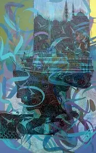 ENGİN KORKMAZ tarafından 2020 yılında 80x50 cm ölçülerinde Tuval üzeri akrilik boya tekniği ile yapılmıştır.