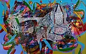 ENGİN KORKMAZ tarafından 2022 yılında 50x80 cm ölçülerinde Tuval üzeri akrilik boya tekniği ile yapılmıştır.