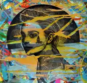 ENGİN KORKMAZ tarafından 2021 yılında 60x60 cm ölçülerinde Tuval üzeri akrilik boya tekniği ile yapılmıştır.