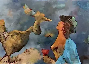 EROL PELİOĞLU tarafından 2020 yılında 70x100 cm ölçülerinde Tuval üzeri yağlı boya tekniği ile yapılmıştır.