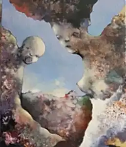 EROL PELİOĞLU tarafından 2019 yılında 60x50 cm ölçülerinde Tuval üzeri yağlı boya tekniği ile yapılmıştır.