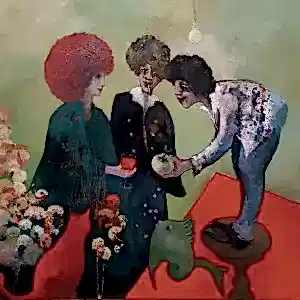 EROL PELİOĞLU tarafından 2024 yılında 60x60 cm ölçülerinde Tuval üzeri yağlı boya tekniği ile yapılmıştır.