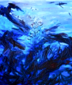 AHMET YEŞİL tarafından 100x85 cm ölçülerinde Tuval üzeri yağlı boya tekniği ile yapılmıştır.