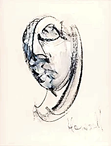 ALİ HERİSCHİ tarafından 20109 yılında 80x60 cm ölçülerinde Kağıt üzeri karışık teknik tekniği ile yapılmıştır.