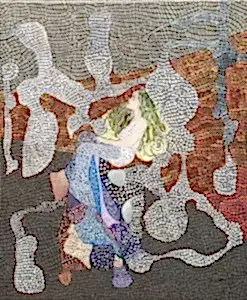 BİNNUR YÜCEBAŞ RUOCCO tarafından 2019 yılında 60x50 cm ölçülerinde Tuval üzeri yağlı boya tekniği ile yapılmıştır.