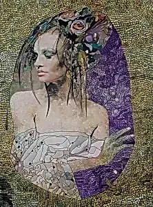 BİNNUR YÜCEBAŞ RUOCCO tarafından 2019 yılında 80x60 cm ölçülerinde Tuval üzeri yağlı boya tekniği ile yapılmıştır.