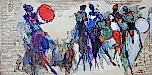 NURETTİN AKKAYA tarafından 2019 yılında 70x140 cm ölçülerinde Tuval üzeri yağlı boya tekniği ile yapılmıştır.