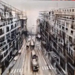 AYHAN ÇETİN tarafından 2024 yılında 60x60 cm ölçülerinde Tuval üzeri akrilik boya tekniği ile yapılmıştır.