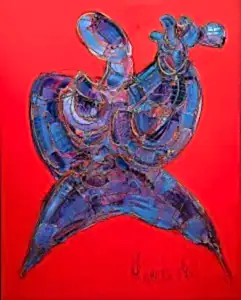 ALİ HERİSCHİ tarafından 2024 yılında 150x120 cm ölçülerinde Tuval üzeri yağlı boya tekniği ile yapılmıştır.