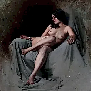 HASAN SAYGIN tarafından 2015 yılında 80x80 cm ölçülerinde Tuval üzeri yağlı boya tekniği ile yapılmıştır.