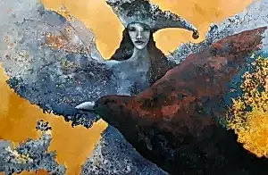 EROL PELİOĞLU tarafından 2025 yılında 100x150 cm ölçülerinde Tuval üzeri yağlı boya tekniği ile yapılmıştır.