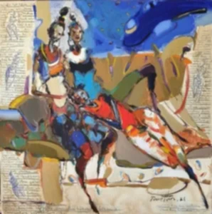 NURETTİN AKKAYA tarafından 2025 yılında 50x50 cm ölçülerinde Tuval üzeri yağlı boya tekniği ile yapılmıştır.