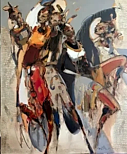 NURETTİN AKKAYA tarafından 2025 yılında 120x100 cm ölçülerinde Tuval üzeri yağlı boya tekniği ile yapılmıştır.