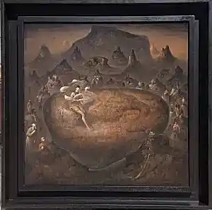 SERTAP YEĞİN tarafından 2025 yılında 60x60 cm ölçülerinde Tuval üzeri yağlı boya tekniği ile yapılmıştır.