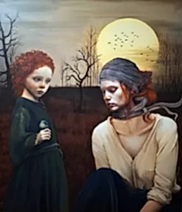 ZEKİYE AKALIN tarafından 2025 yılında 120x100 cm ölçülerinde Tuval üzeri akrilik boya tekniği ile yapılmıştır.