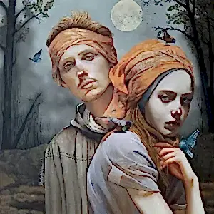 ZEKİYE AKALIN tarafından 2025 yılında 50x50 cm ölçülerinde Tuval üzeri akrilik boya tekniği ile yapılmıştır.