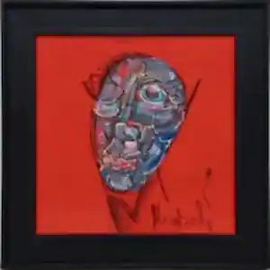 ALİ HERİSCHİ tarafından 2025 yılında 60x60 cm ölçülerinde Alçıpan panel üzeri yağlı boya tekniği ile yapılmıştır.