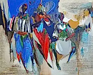 NURETTİN AKKAYA tarafından 2018 yılında 80x100 cm ölçülerinde Tuval üzeri yağlı boya tekniği ile yapılmıştır.