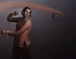 SERTAP YEĞİN tarafından 2018 yılında 80x100 cm ölçülerinde Tuval üzeri yağlı boya tekniği ile yapılmıştır.