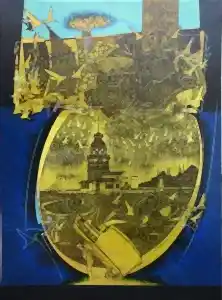 ENGİN KORKMAZ tarafından 2019 yılında 80x60 cm ölçülerinde Tuval üzeri akrilik boya tekniği ile yapılmıştır.