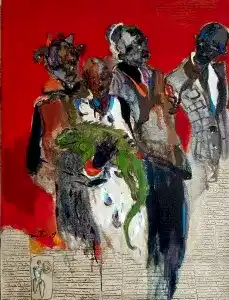 NURETTİN AKKAYA tarafından 2019 yılında 80x60 cm ölçülerinde Tuval üzeri yağlı boya tekniği ile yapılmıştır.