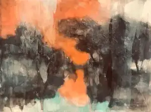 SEMA ÖCAL tarafından 2019 yılında 60x80 cm ölçülerinde Tuval üzeri yağlı boya tekniği ile yapılmıştır.