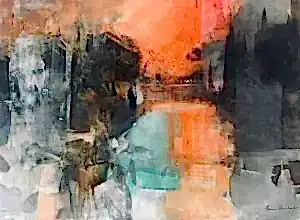 SEMA ÖCAL tarafından 2019 yılında 80x100 cm ölçülerinde Tuval üzeri yağlı boya tekniği ile yapılmıştır.