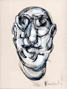 ALİ HERİSCHİ tarafından 2019 yılında 80x60 cm ölçülerinde Kağıt üzeri karışık teknik tekniği ile yapılmıştır.