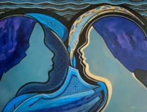 NECMETTİN ÖZLÜ tarafından 2020 yılında 60x80 cm ölçülerinde Tuval üzeri akrilik boya tekniği ile yapılmıştır.