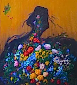 AHMET YEŞİL tarafından 2020 yılında 100x90 cm ölçülerinde Tuval üzeri yağlı boya tekniği ile yapılmıştır.