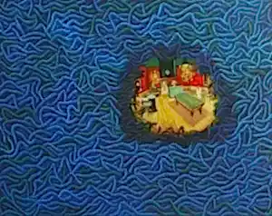 AHMET YEŞİL tarafından 2020 yılında 120x150 cm ölçülerinde Tuval üzeri yağlı boya tekniği ile yapılmıştır.