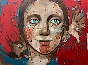 SEMA ÖCAL tarafından 2022 yılında 60x80 cm ölçülerinde Tuval üzeri yağlı boya tekniği ile yapılmıştır.