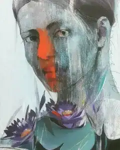 HAKAN ERASLAN tarafından 2023 yılında 40x30 cm ölçülerinde Tuval üzeri akrilik boya tekniği ile yapılmıştır.