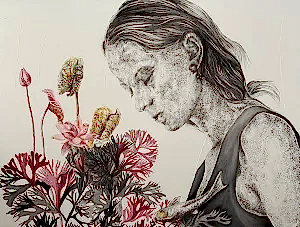 ILGIN ERDEM tarafından 2023 yılında 60x80 cm ölçülerinde Tuval üzeri yağlı boya tekniği ile yapılmıştır.