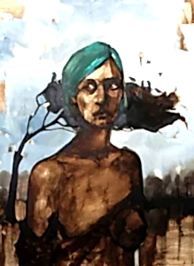 SEMA ÖCAL tarafından 2016 yılında 80x60 cm ölçülerinde Tuval üzeri yağlı boya tekniği ile yapılmıştır.