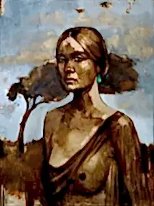 SEMA ÖCAL tarafından 2016 yılında 80x60 cm ölçülerinde Tuval üzeri yağlı boya tekniği ile yapılmıştır.