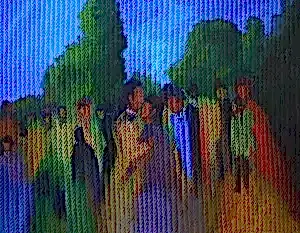 AHMET YEŞİL tarafından 2017 yılında 80x100 cm ölçülerinde Tuval üzeri yağlı boya tekniği ile yapılmıştır.