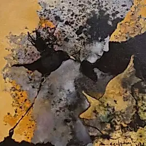 EROL PELİOĞLU tarafından 2020 yılında 40x40 cm ölçülerinde Tuval üzeri yağlı boya tekniği ile yapılmıştır.