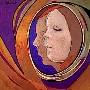 NECMETTİN ÖZLÜ tarafından 2020 yılında 40x40 cm ölçülerinde Tuval üzeri akrilik boya tekniği ile yapılmıştır.