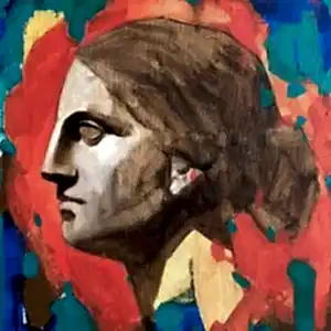 SEMA ÖCAL tarafından 2020 yılında 40x40 cm ölçülerinde Tuval üzeri yağlı boya tekniği ile yapılmıştır.