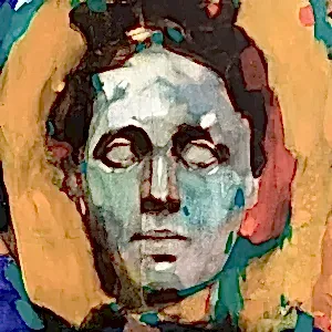 SEMA ÖCAL tarafından 2020 yılında 40x40 cm ölçülerinde Tuval üzeri yağlı boya tekniği ile yapılmıştır.