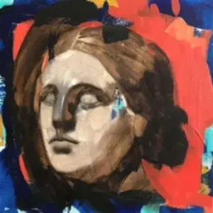 SEMA ÖCAL tarafından 2020 yılında 40x40 cm ölçülerinde Tuval üzeri yağlı boya tekniği ile yapılmıştır.