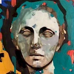 SEMA ÖCAL tarafından 2020 yılında 40x40 cm ölçülerinde Tuval üzeri yağlı boya tekniği ile yapılmıştır.