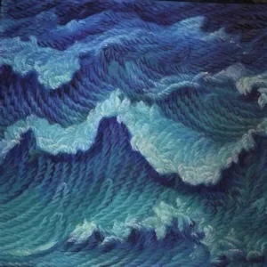 AHMET YEŞİL tarafından 2020 yılında 40x40 cm ölçülerinde Tuval üzeri yağlı boya tekniği ile yapılmıştır.