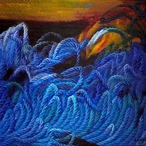 AHMET YEŞİL tarafından 2020 yılında 40x40 cm ölçülerinde Tuval üzeri yağlı boya tekniği ile yapılmıştır.