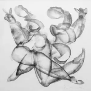 ALİ HERİSCHİ tarafından 2020 yılında 40x40 cm ölçülerinde Kağıt üzeri karışık teknik tekniği ile yapılmıştır.