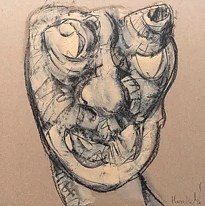 ALİ HERİSCHİ tarafından 2020 yılında 40x40 cm ölçülerinde Kağıt üzeri karışık teknik tekniği ile yapılmıştır.