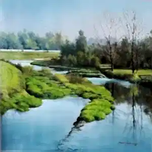 HASAN SAYGIN tarafından 2024 yılında 40x40 cm ölçülerinde Tuval üzeri yağlı boya tekniği ile yapılmıştır.