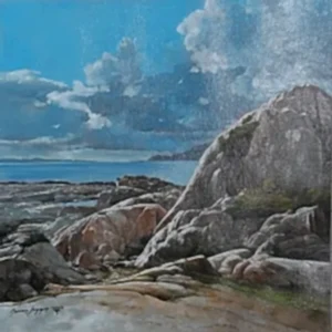 HASAN SAYGIN tarafından 2024 yılında 40x40 cm ölçülerinde Tuval üzeri yağlı boya tekniği ile yapılmıştır.